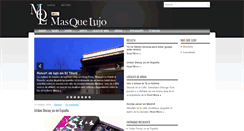 Desktop Screenshot of magazine.masquelujo.com