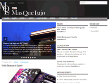 Tablet Screenshot of magazine.masquelujo.com